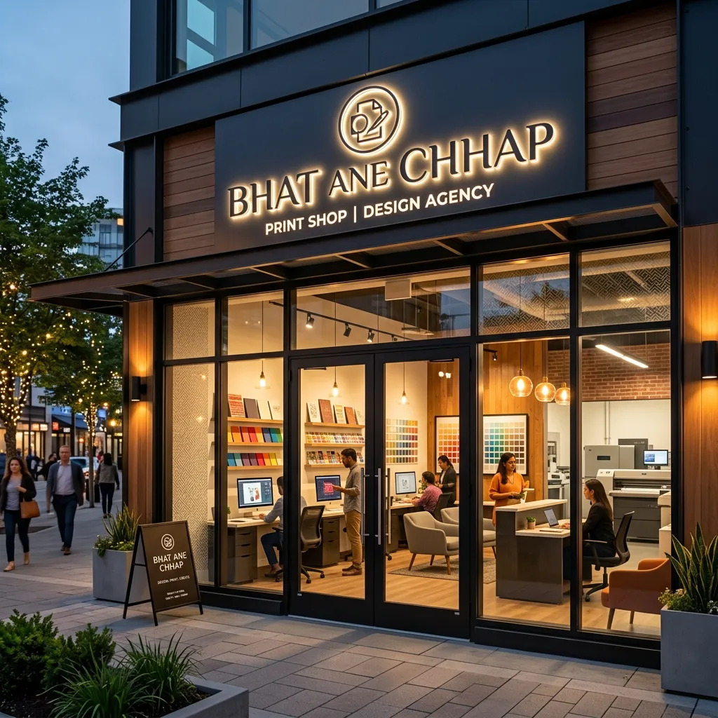 Bhat Ane Chhap Franchise Storefront Ahmedabad